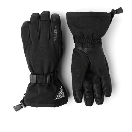 Hestra Powder Gauntlet 5 finger - Black