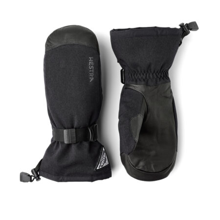 Hestra Powder Gauntlet Mitt - Black