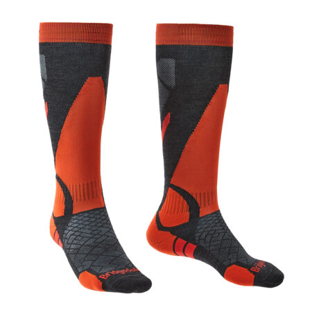 Bridgedale Lightweight Merino Men - graphite/orange