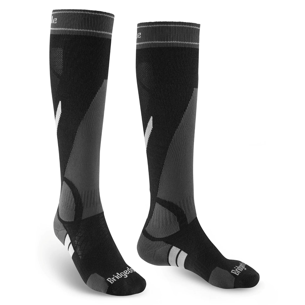Bridgedale Lightweight Merino Men - Black/Grey