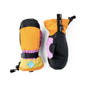 Hestra Gauntlet CZone Jr. Mitt - Orange multi
