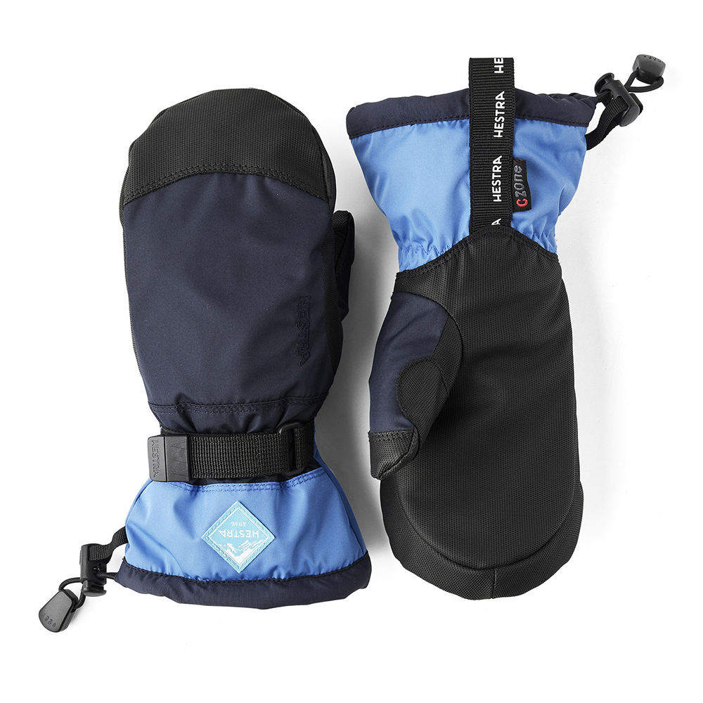 Hestra Gauntlet CZone Jr. - mitt Dark navy/Sky blue